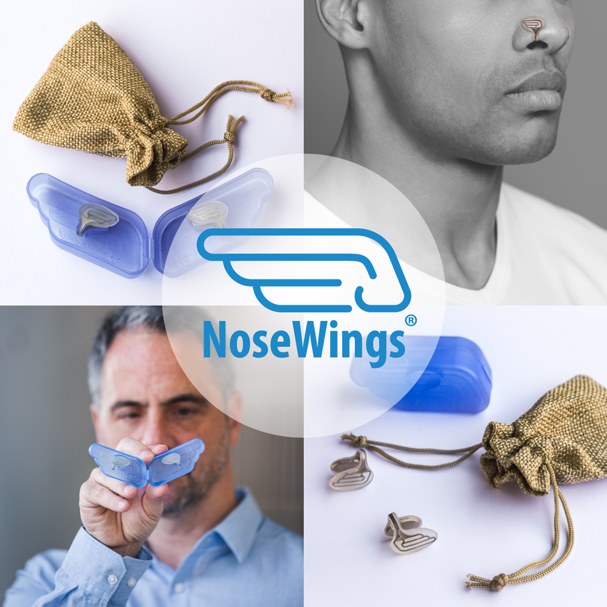 NoseWings Product Collage
